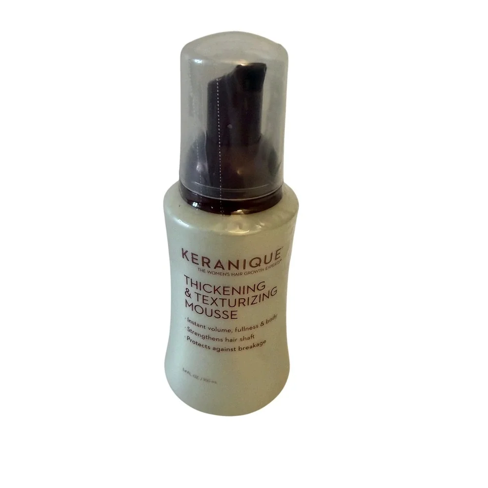 NEW SEALED Keranique‎ Thickening & Texturizing Mousse - 3.4 fl.oz